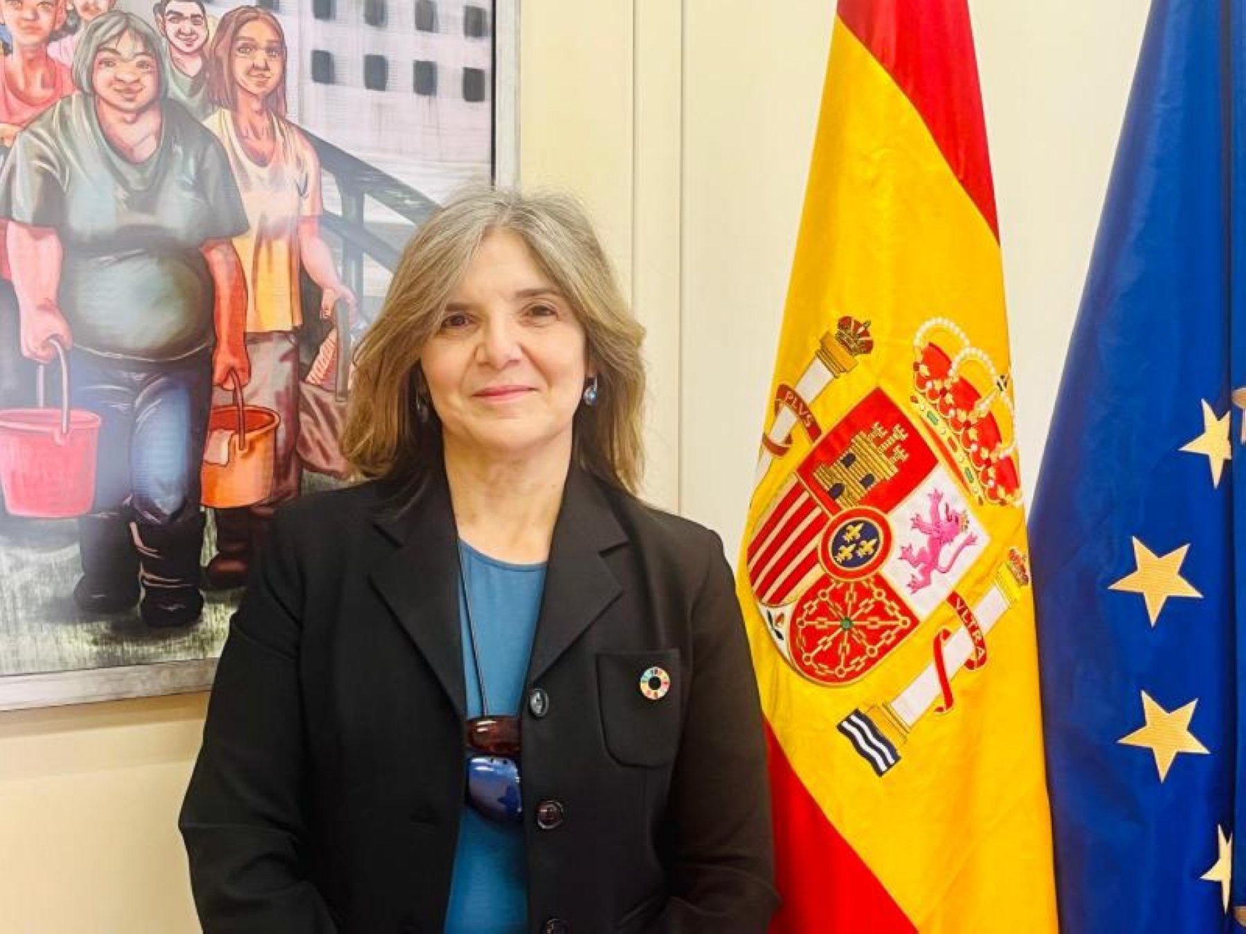 La seretaria de Estado de Migraciones, PIlar Cancela