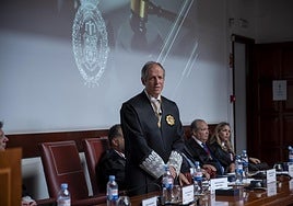 Rafael Massieu Curbelo, decano del Colegio de Las Palmas.