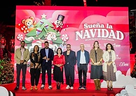 La presentación de la Navidad en Las Palmas de Gran Canaria, en imágenes