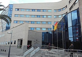 Foto de archivo de la Audiencia Provincial de Santa Cruz de Tenerife.