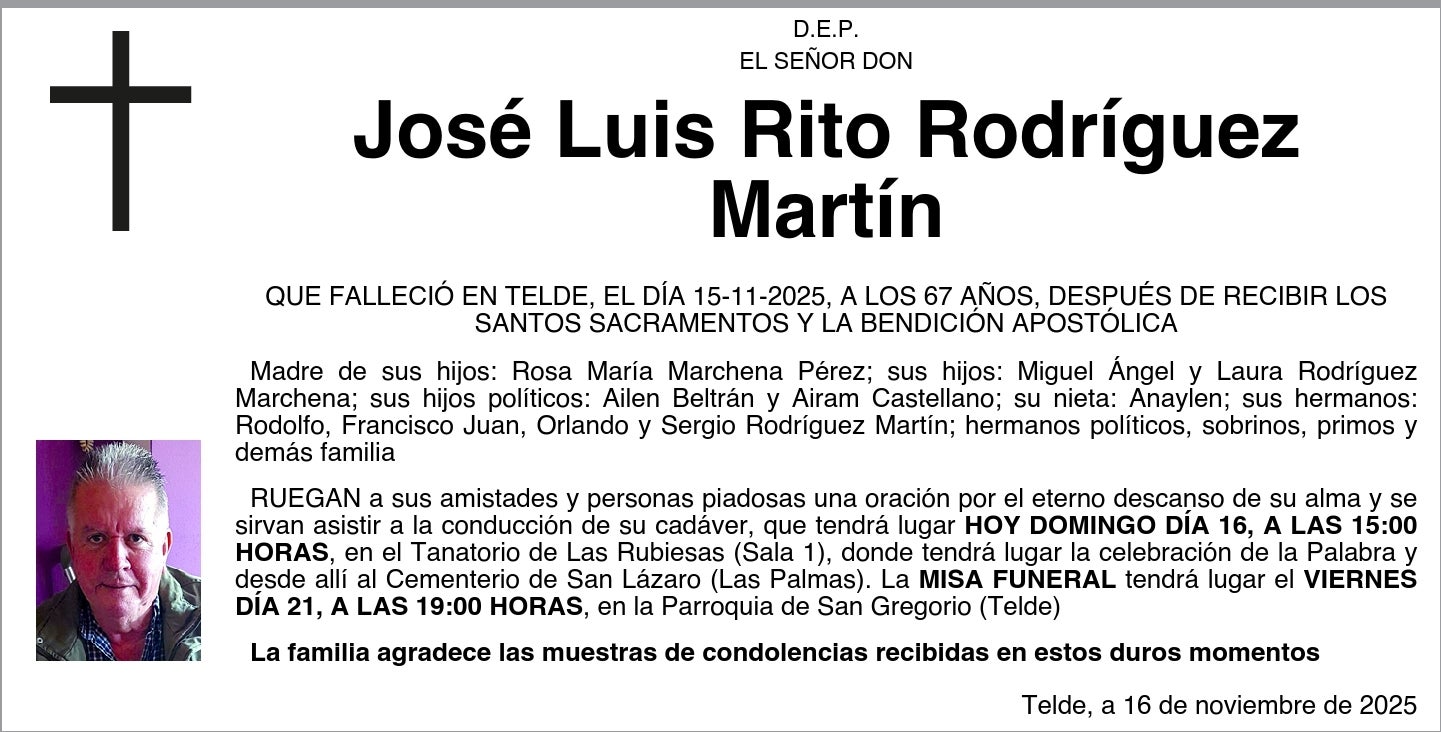 José Luis Rito Rodríguez Martín