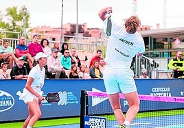 Las imágenes corresponden al Pickleball Pro Tour, que a final de mes llega a la capital grancanaria.