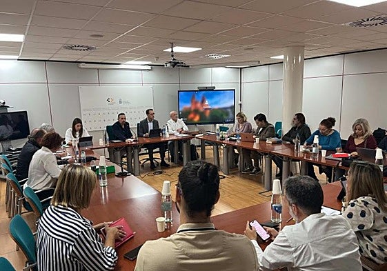 Momento de la mesa sectorial de Sanidad celebrada ayer en Tenerife.
