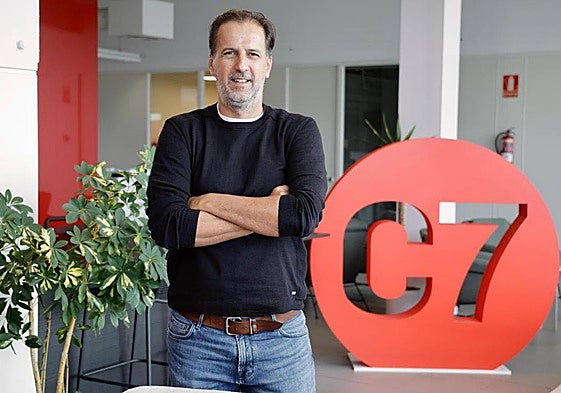 Mingo Oramas, en las instalaciones de CANARIAS7 en El Sebadal.