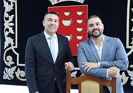 Oswaldo Betancort y Jesús Machín Tavío.