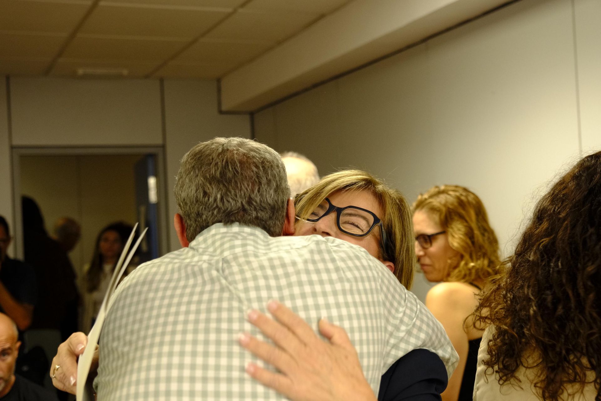 Las imágenes de la dimisión de Inmaculada Medina