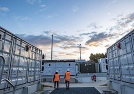 Instalación de almacenamiento de energía que tiene Naturgy en Cunderdin (Australia).