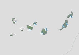 El aire ártico roza Canarias y la Aemet ya avisa de termómetros en bajada y nuevas lluvias