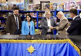 Las diferentes autoridades se dieron cita en la Casa de Galicia.