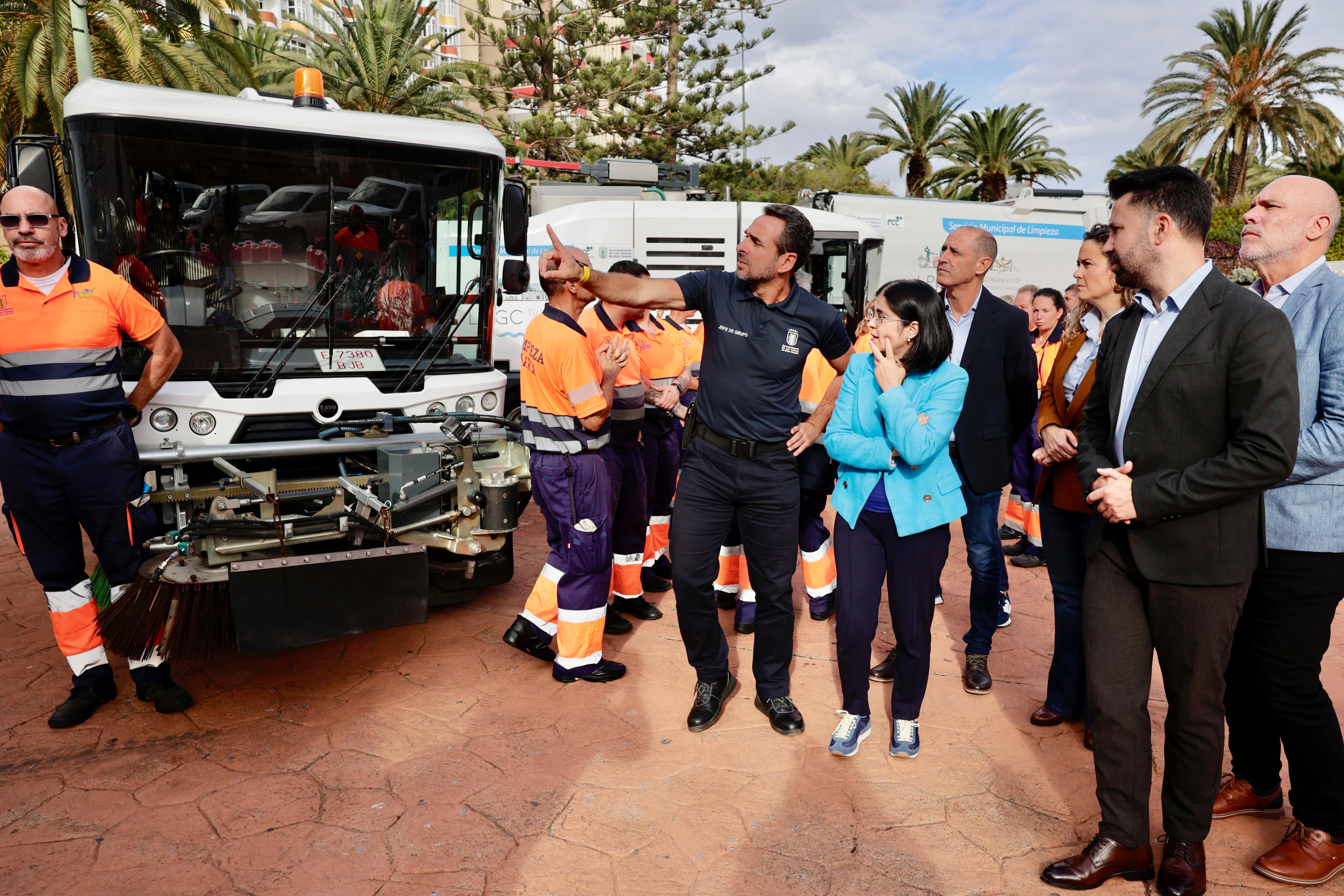 El Ayuntamiento de Las Palmas de Gran Canaria anuncia novedades y mejoras del nuevo contrato de higiene urbana