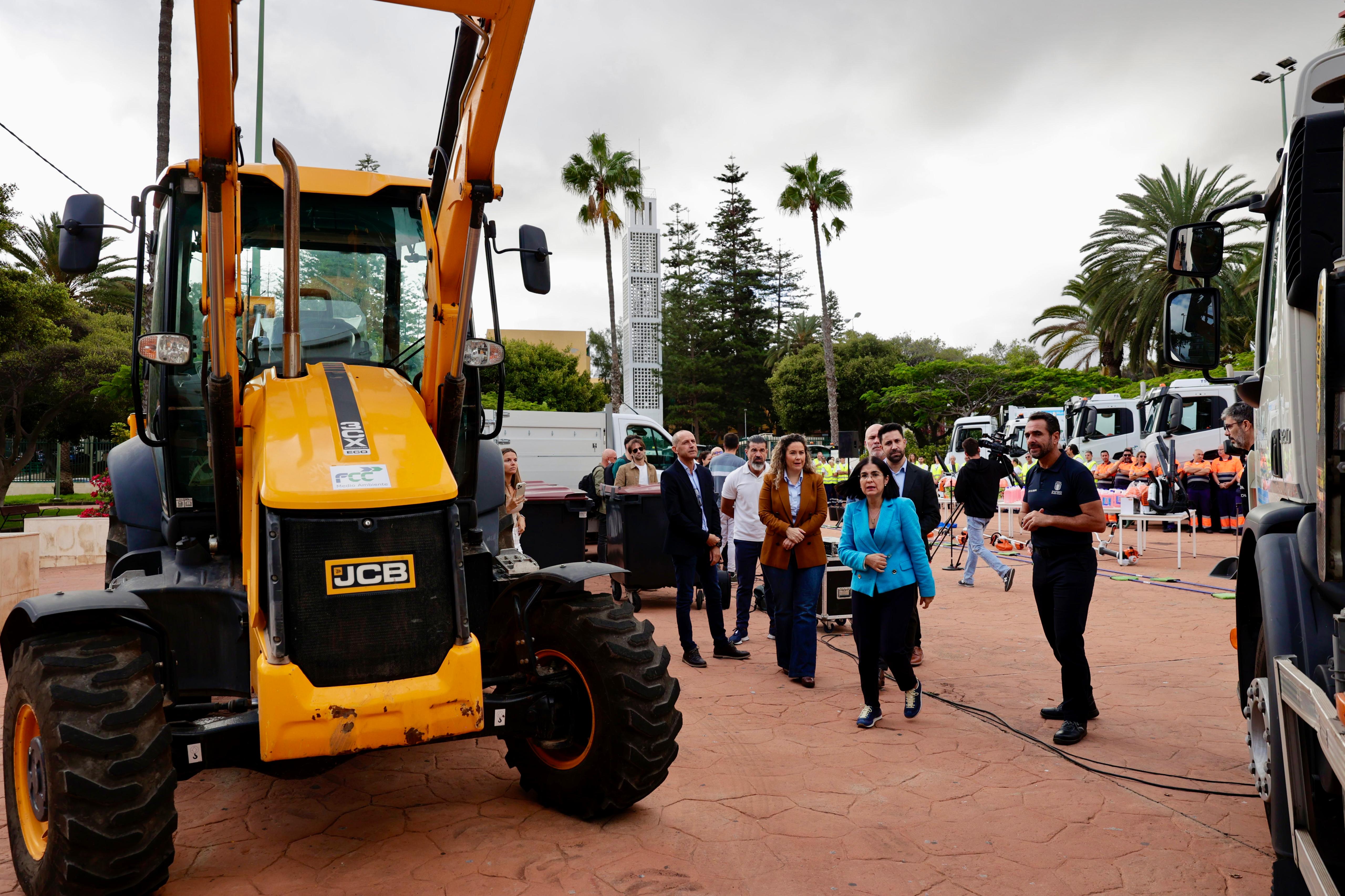 El Ayuntamiento de Las Palmas de Gran Canaria anuncia novedades y mejoras del nuevo contrato de higiene urbana