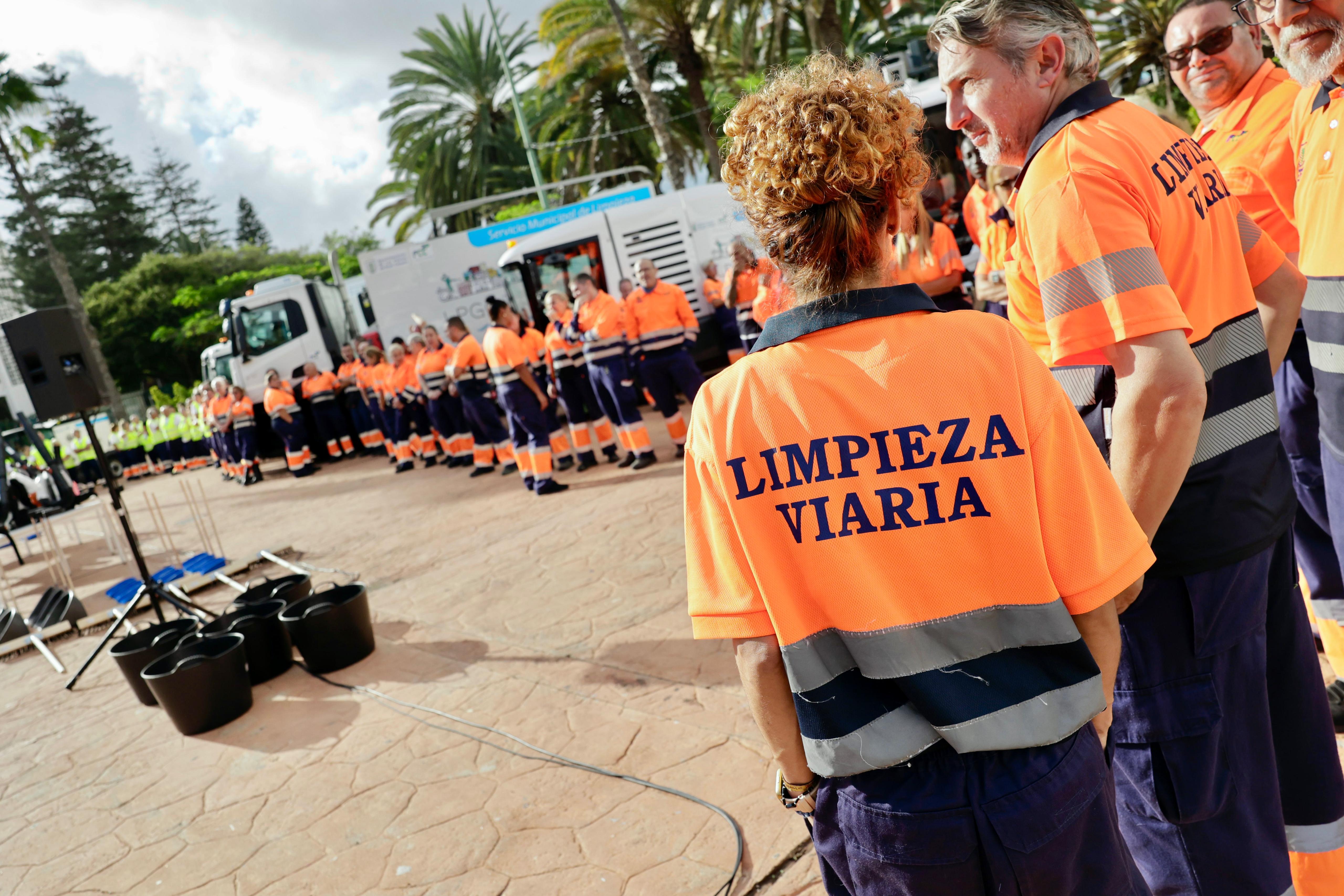 El Ayuntamiento de Las Palmas de Gran Canaria anuncia novedades y mejoras del nuevo contrato de higiene urbana