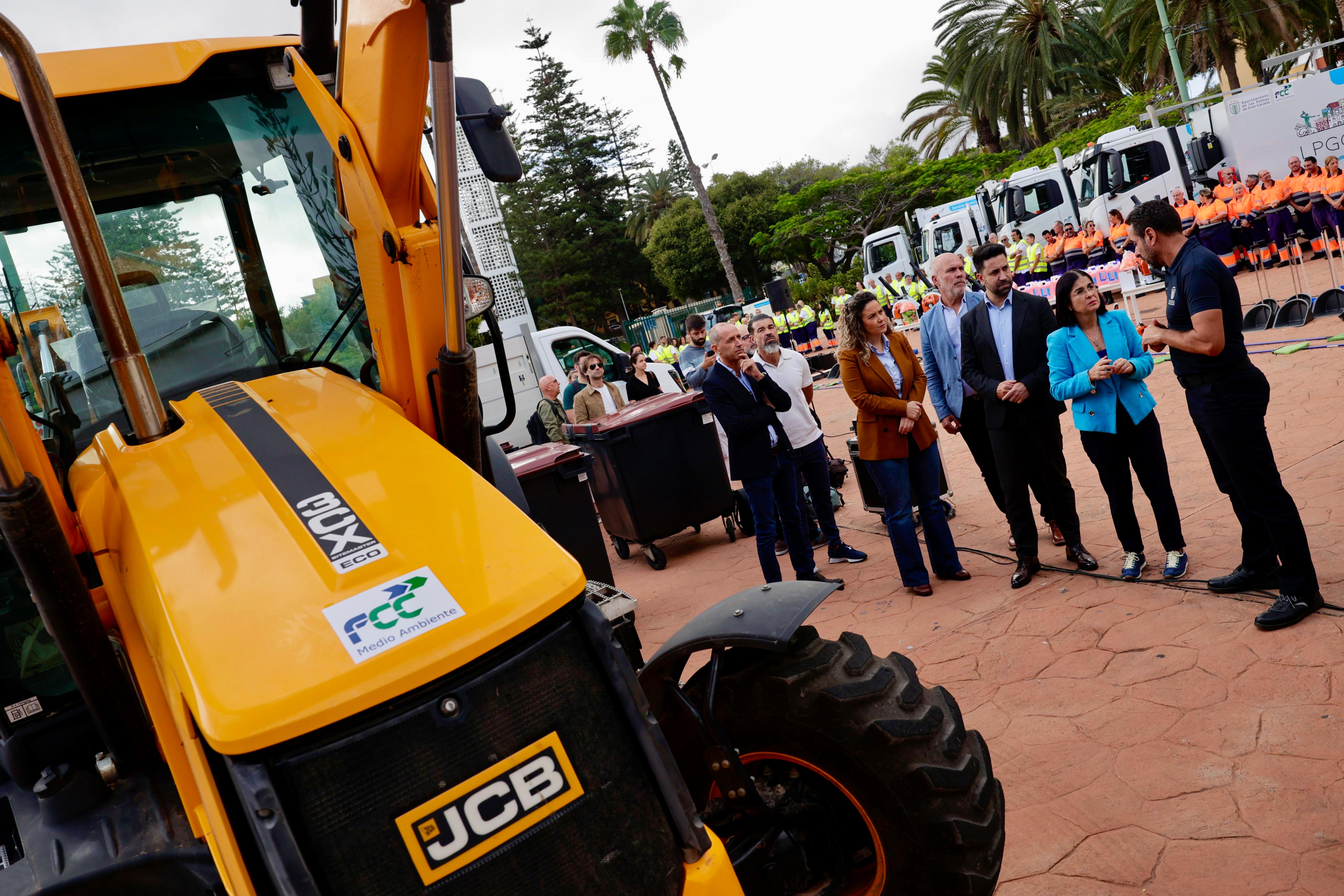 El Ayuntamiento de Las Palmas de Gran Canaria anuncia novedades y mejoras del nuevo contrato de higiene urbana