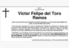 Víctor Felipe del Toro Ramos