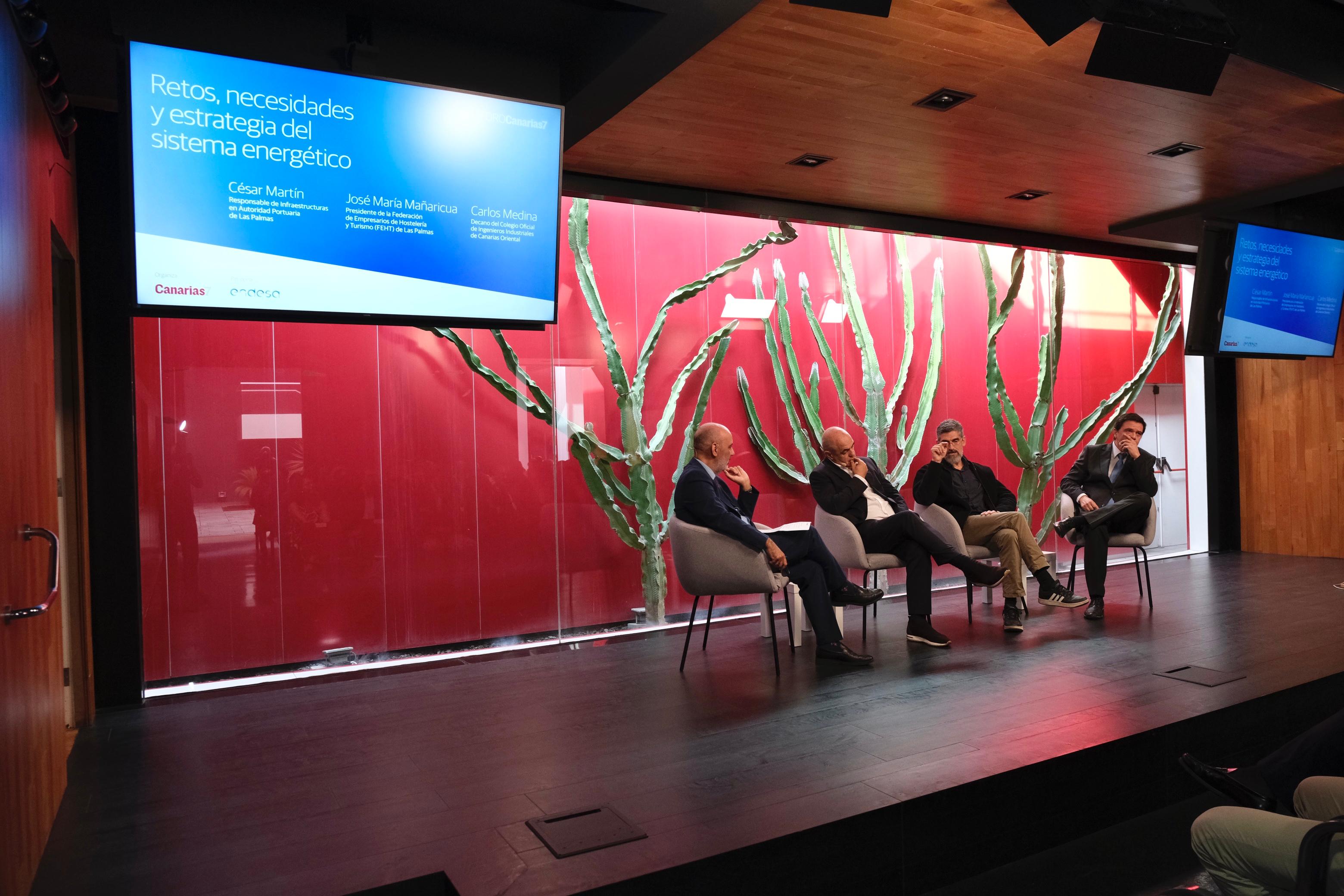 ForoCANARIAS7: &#039;Las redes eléctricas, pieza clave en el desarrollo económico de Canarias&#039;, en imágenes