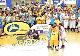 Arranca la cuarta temporada de Baloncesto sin Límites Plátano de Canarias con dos concentraciones