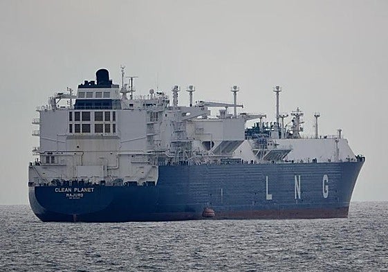 Imagen del gasero 'Clean Planet'.