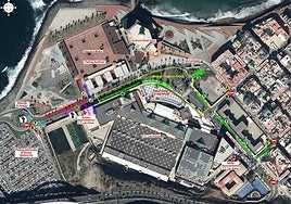 Adiós al coche: cortes de tráfico por el encendido de las luces de Navidad en Las Palmas de Gran Canaria