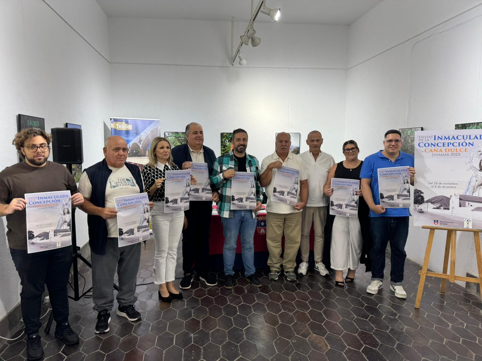 Imagen de la presentación del programa de las fiestas.