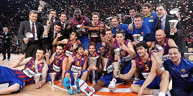 El Barça de Pascual y Lakovic conquistó la Euroliga en París en 2010.