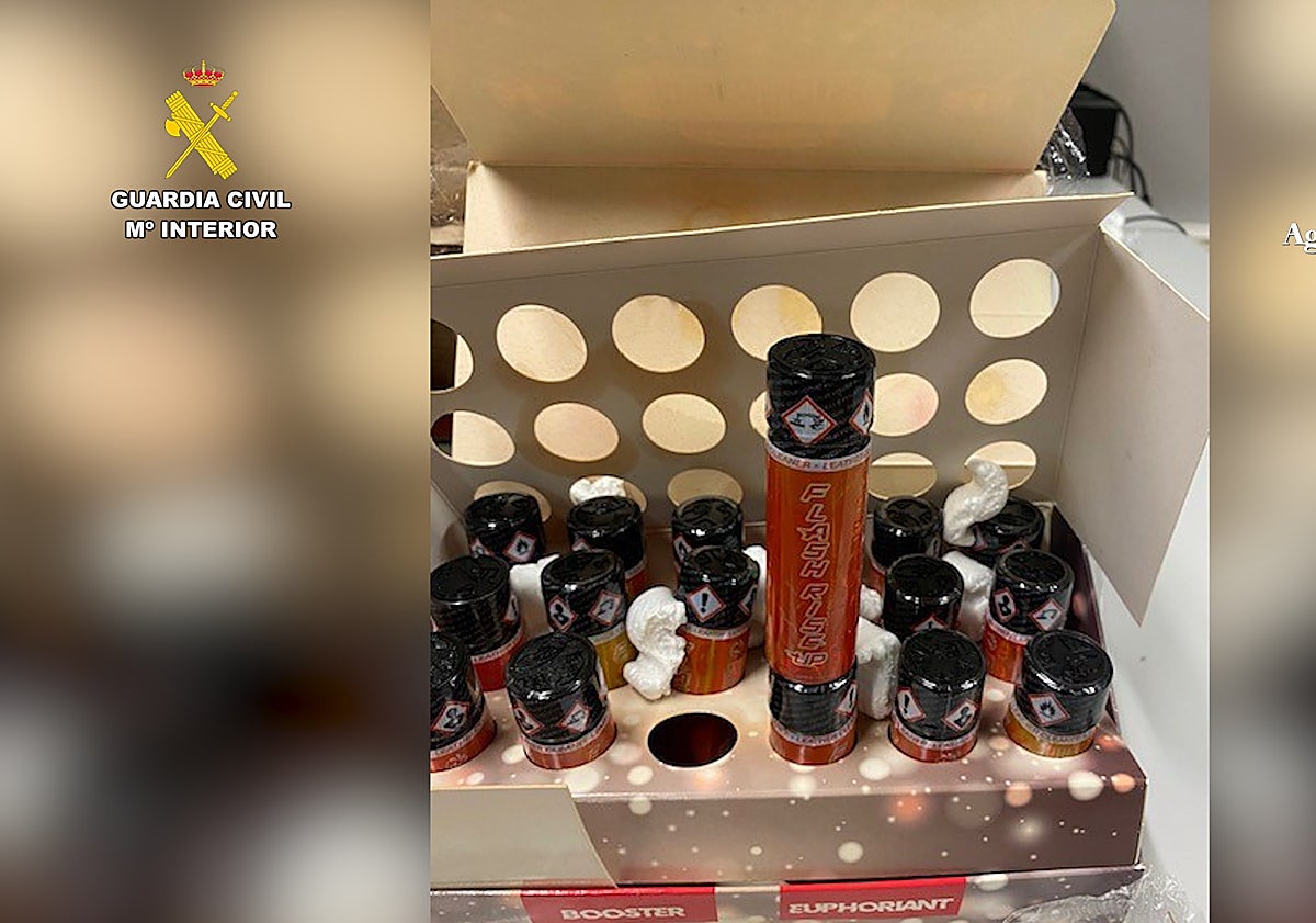 Imagen principal - Objetos intervenidos.