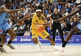 Andrew Albicy, durante un partido del Dreamland Gran Canaria.