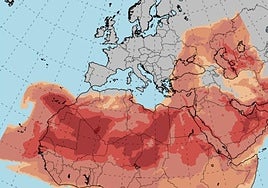 La calima se dejará notar en el archipiélago en los próximos días.