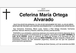 Ceferina María Ortega Alvarado