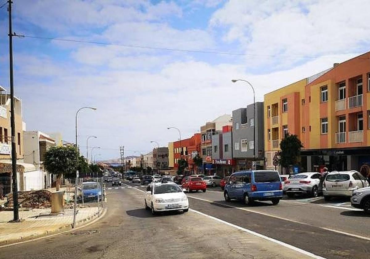 Imagen de archivo de una avenida en Ingenio.