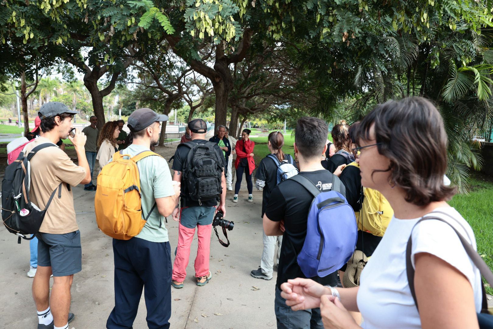 Así fue el recorrido a pie por Las Palmas de Gran Canaria