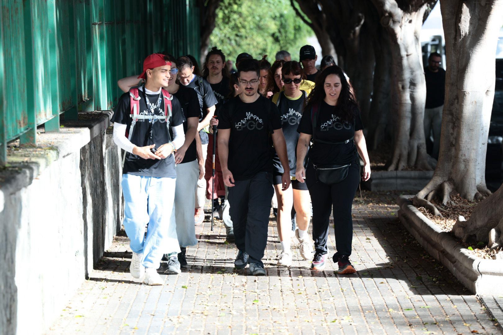 Así fue el recorrido a pie por Las Palmas de Gran Canaria