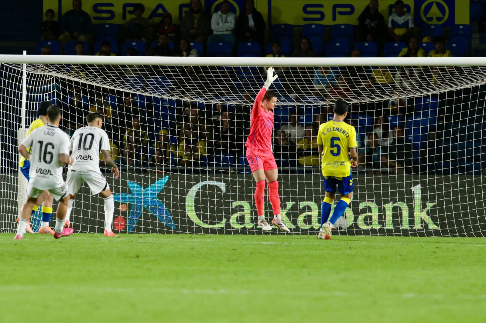 Imágenes del duelo: UD Las Palmas - Albacete
