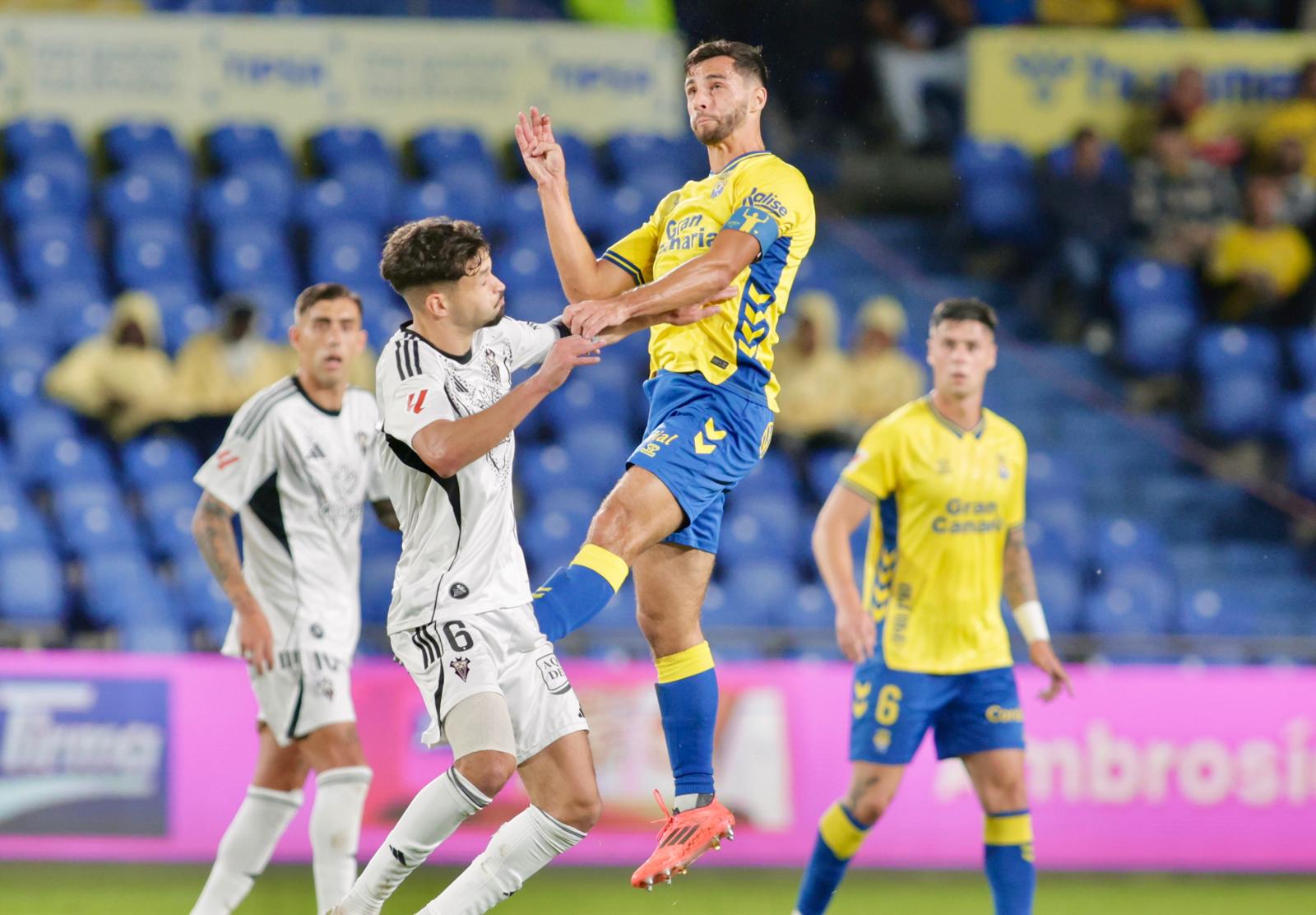 Imágenes del duelo: UD Las Palmas - Albacete