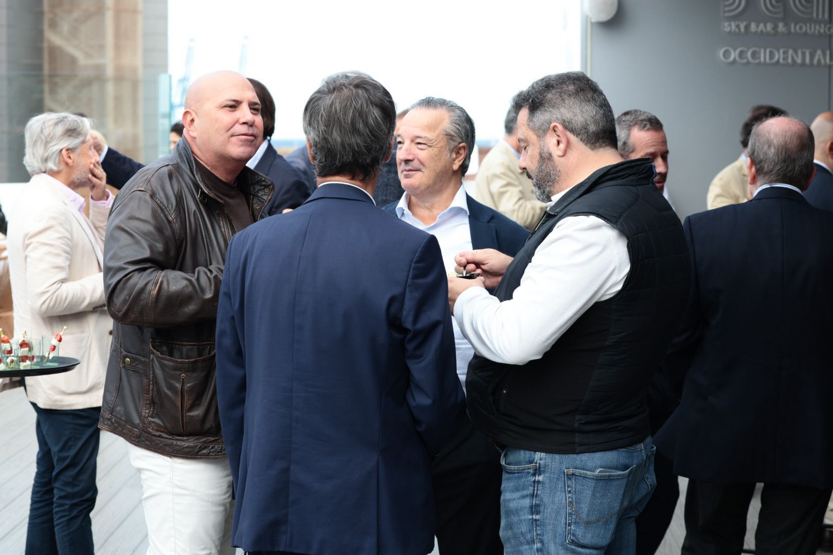 La patronal portuaria Oneport celebra su coctel navideño