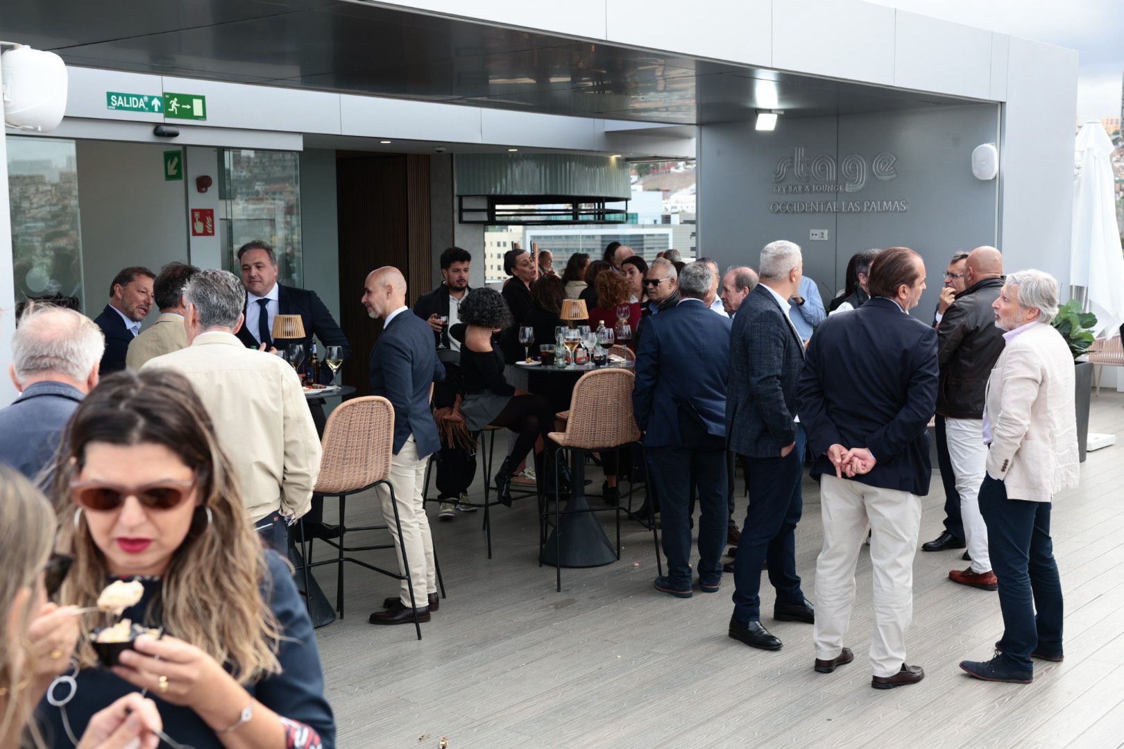 La patronal portuaria Oneport celebra su coctel navideño