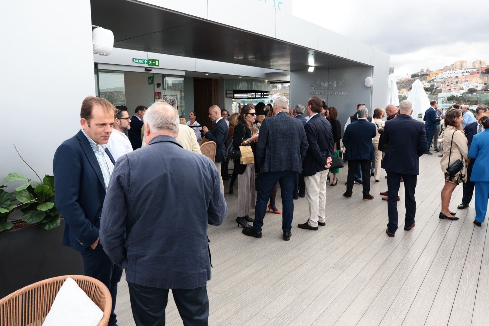 La patronal portuaria Oneport celebra su coctel navideño