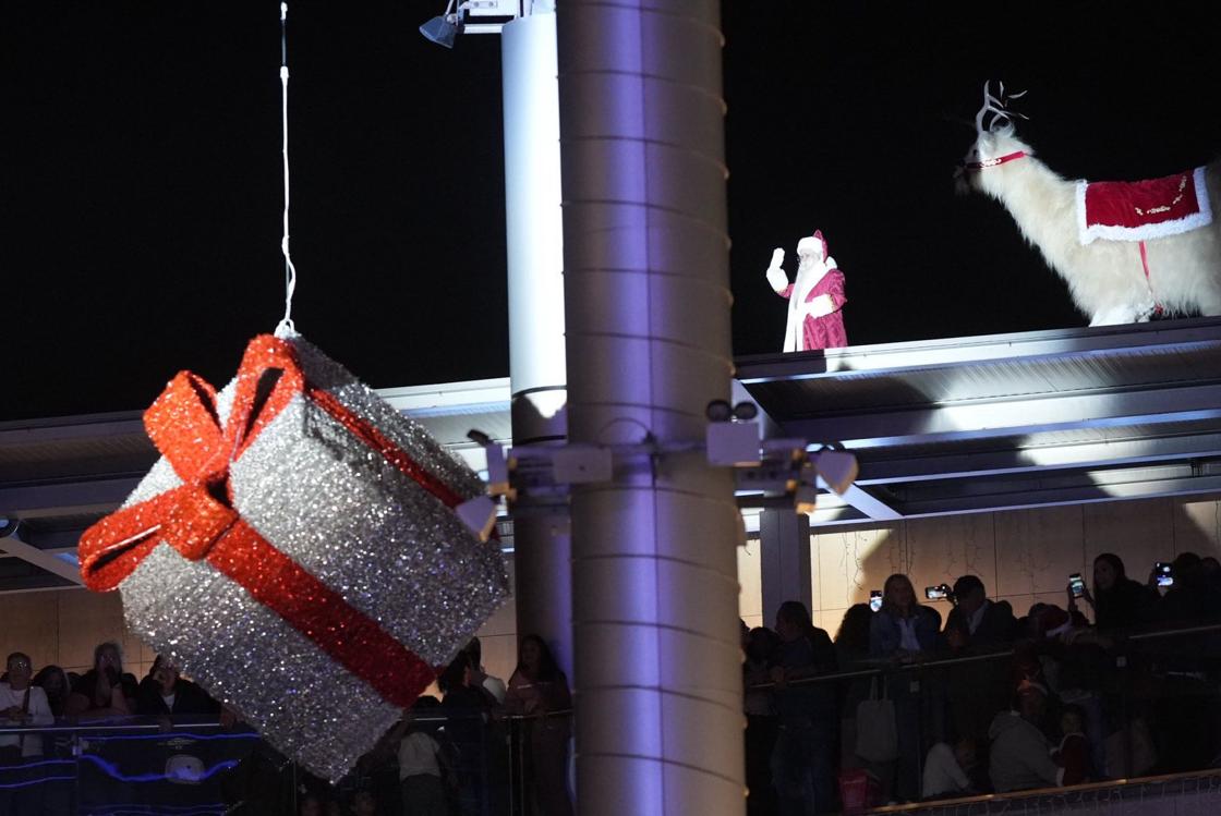 Así fue el encendido de luces en Los Alisios