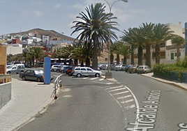 Imagen de la calle donde ocurrió el accidente.