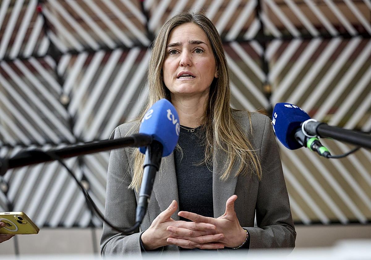 La ministra para la Transición Ecológica y el Reto Demográfico, Sara Aegesen, en foto de archivo.