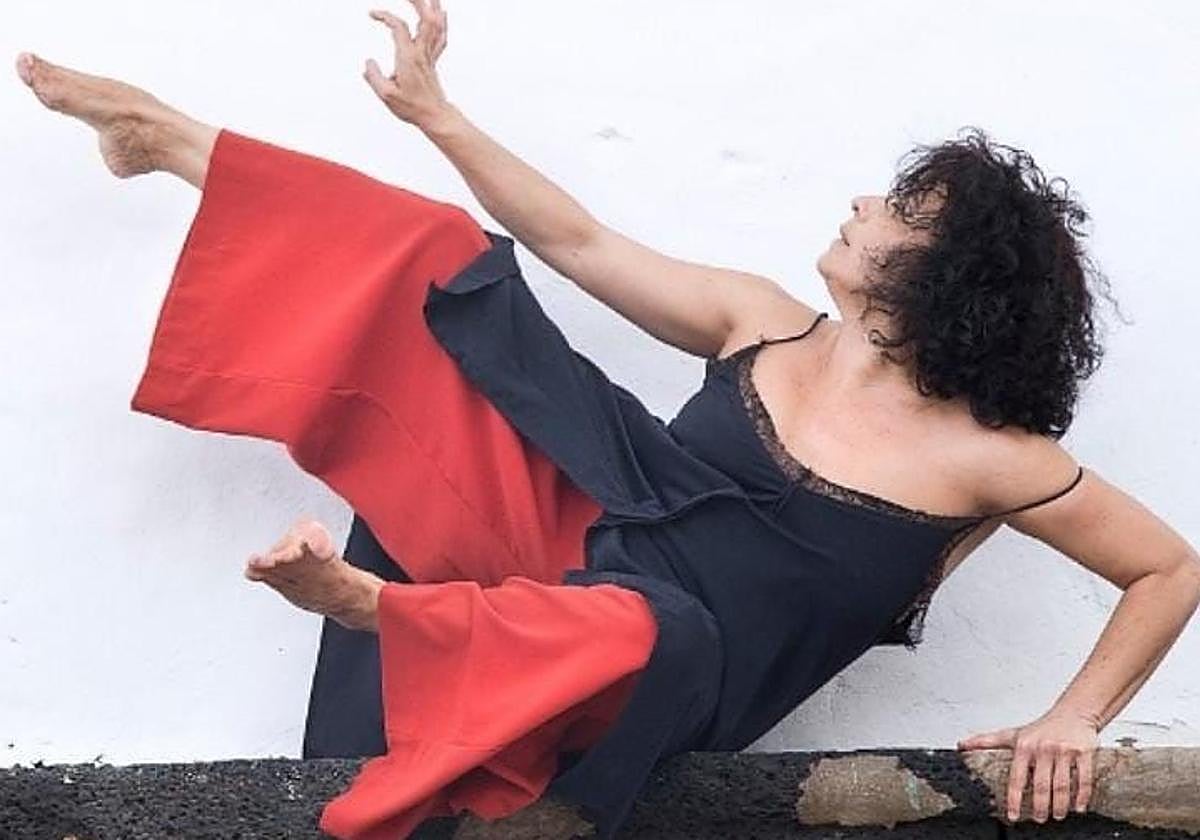 La bailarina Ángeles Padilla.