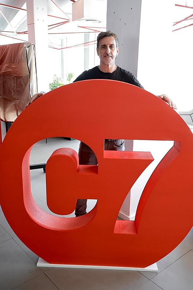 Calvo posando en las instalaciones de CANARIAS7.