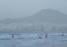 Jornada de calima en Gran Canaria