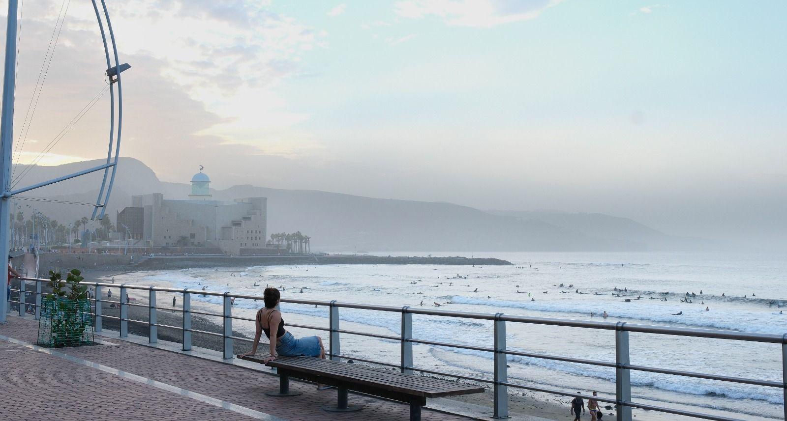Jornada de calima en Gran Canaria