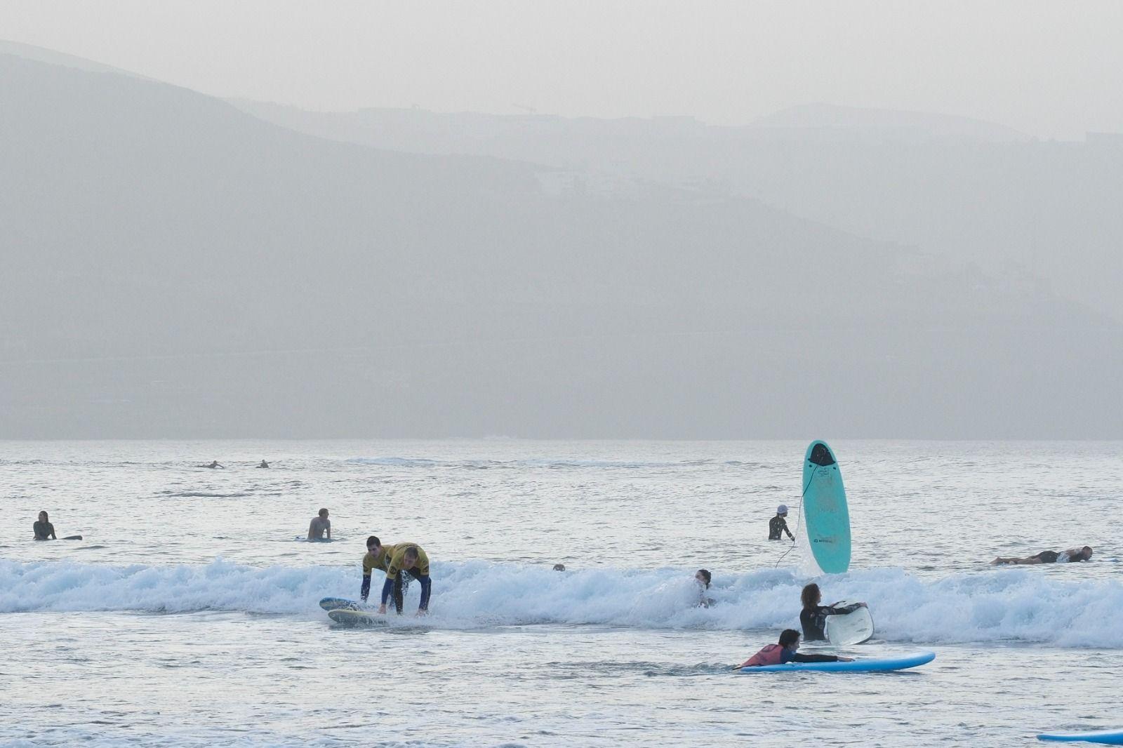 Jornada de calima en Gran Canaria