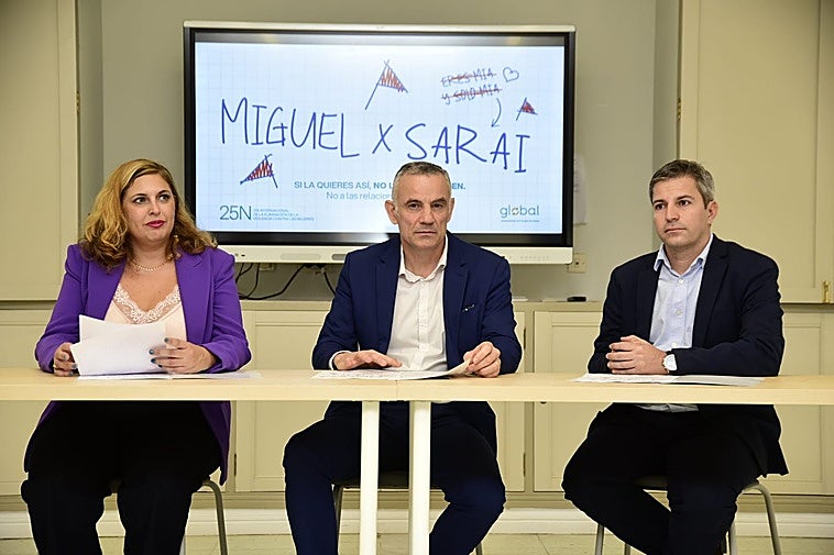 Isabel Mena, Víctor Navarro y Ruymán Santana presentaron la campaña de Global.