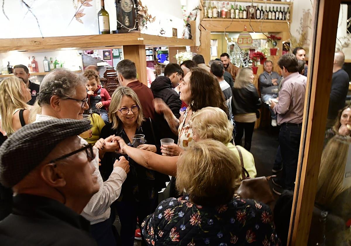Celebración de la noche de Reyes en Triana.
