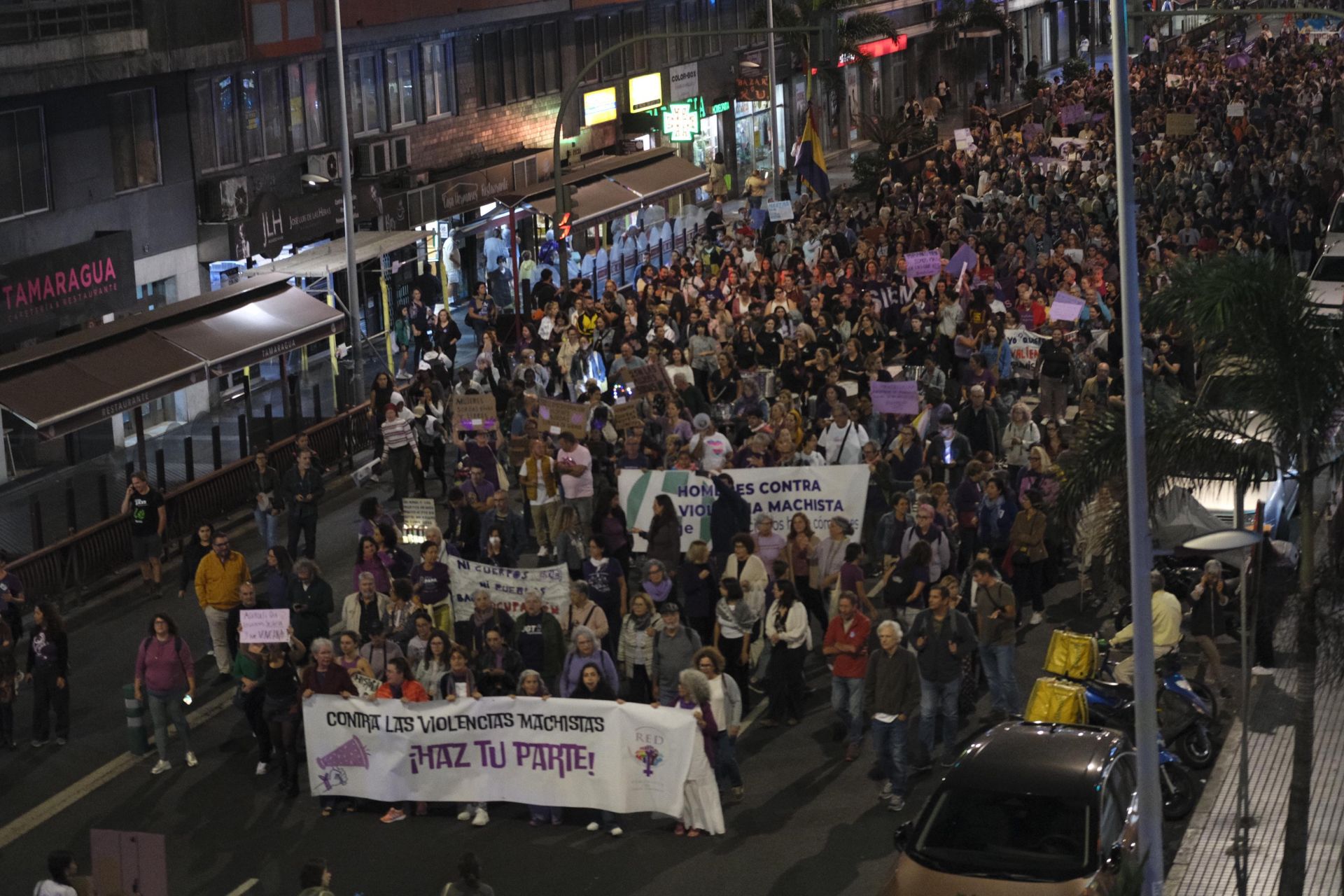 La manifestación del 25N, en imágenes