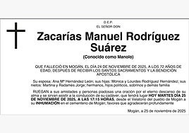 Zacarías Manuel Rodríguez Suárez