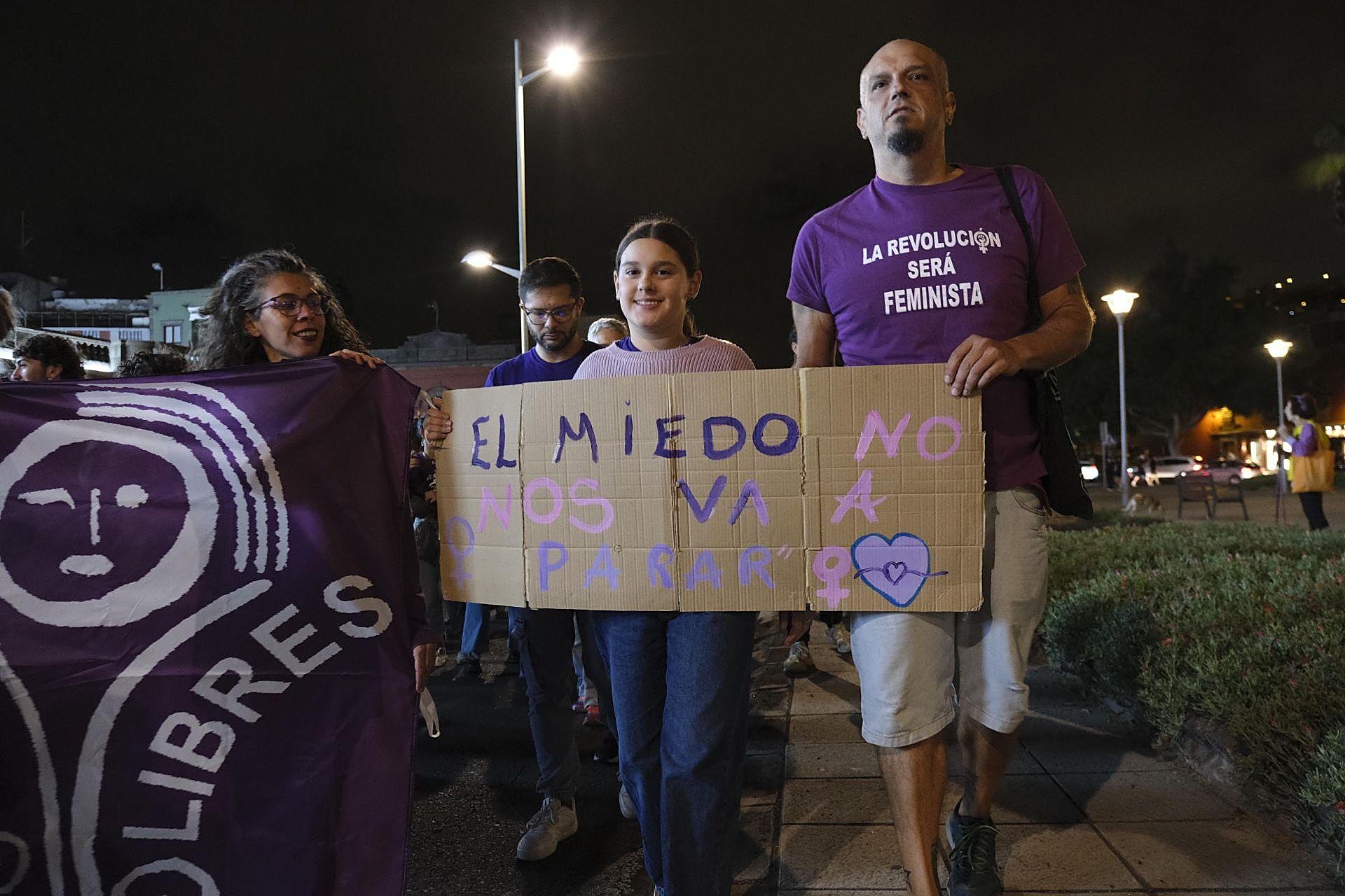 La manifestación del 25N, en imágenes