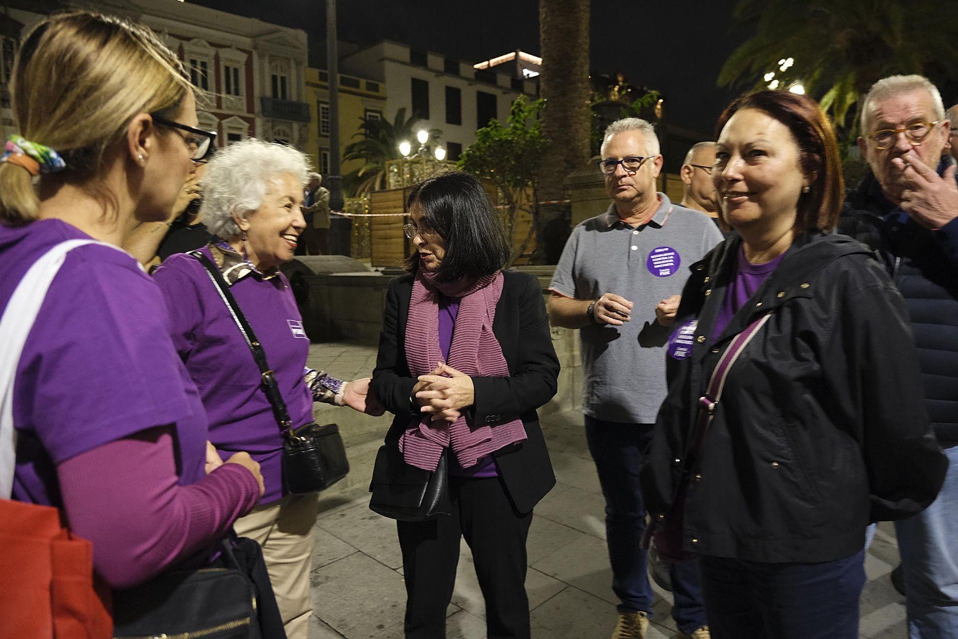 La manifestación del 25N, en imágenes